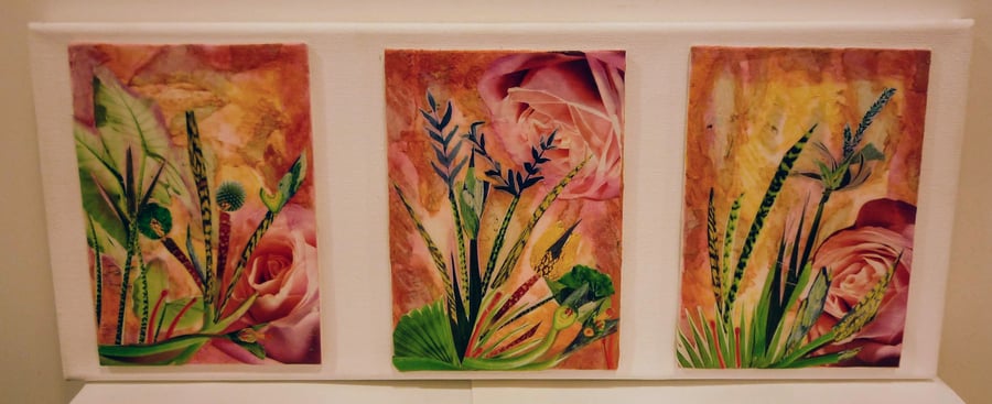 Abstract Flower Tryptic 