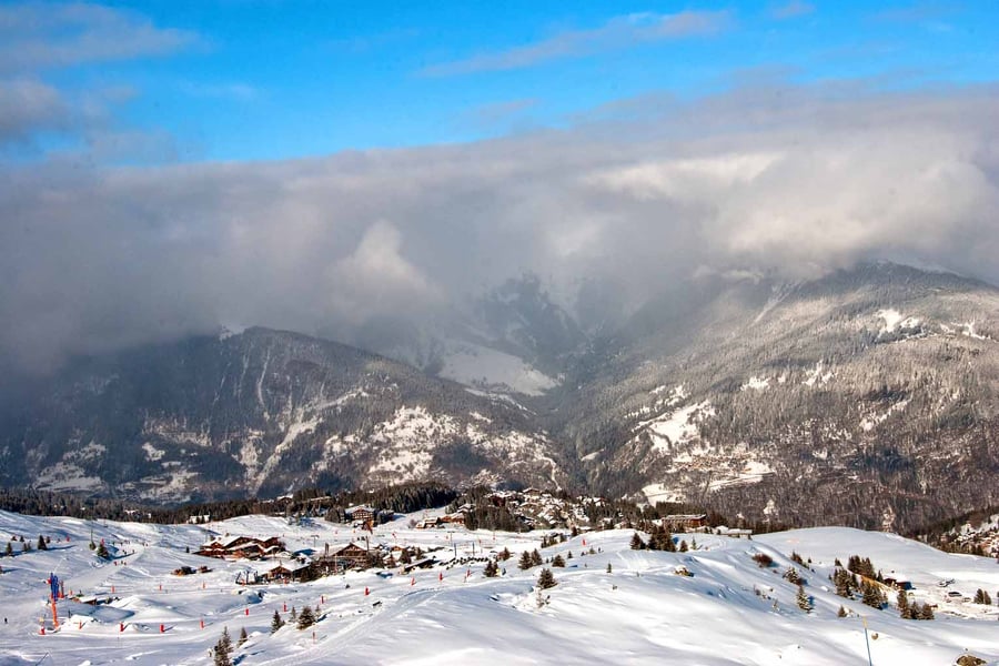 Courchevel 1850 3 Valleys French Alps France Photograph Print