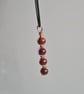 Handmade Red Snakeskin Jasper & Copper Pendant Necklace Gift Boxed  - Image 8