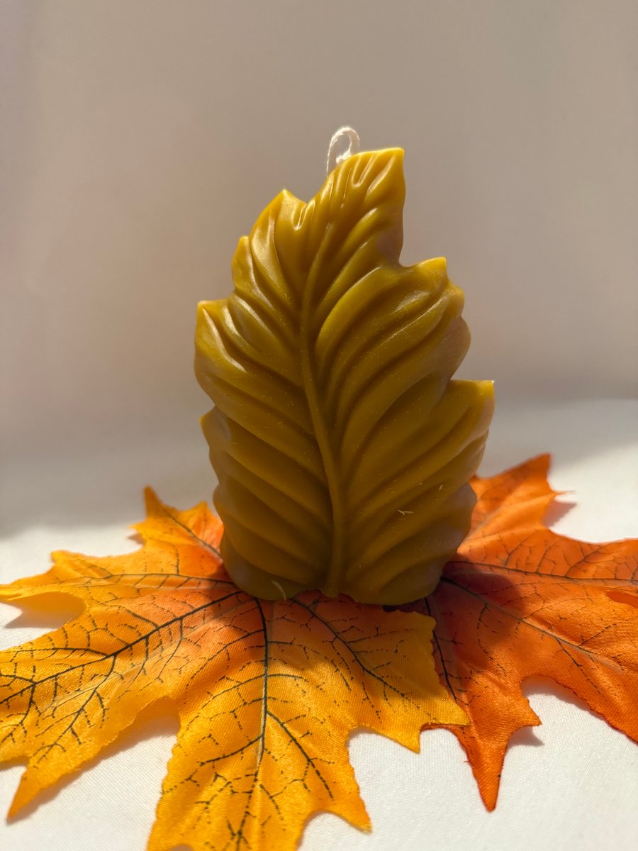  Natural Beeswax candles with Warm Honey Aroma