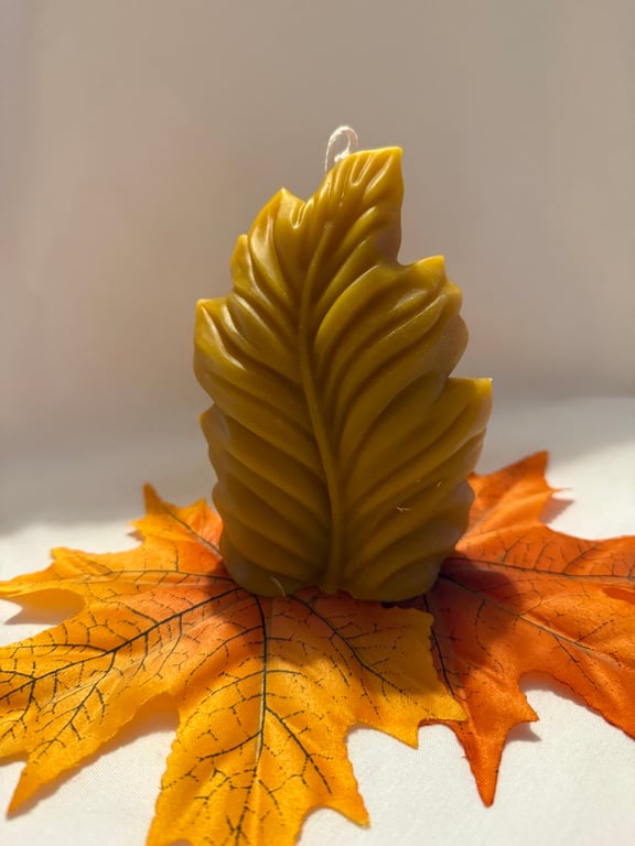  Natural Beeswax candles with Warm Honey Aroma