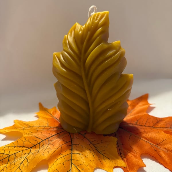  Natural Beeswax candles with Warm Honey Aroma
