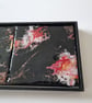 (3) Abstract Fluid Art mounted as a Black Triptych in a Black Frame - Image 4