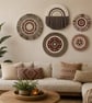 Ijikijolo - Fibre Wall Art - Concentric Circle Design - One of a Kind - Image 10
