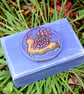 Fabulous Fungi Snail. Wood slice trinket chest. - Image 5