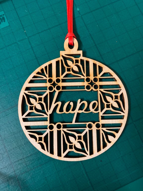 'Hope' bauble (small)