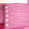 Pair of Knitted Cushion Covers