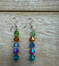 drop Earrings - Rainbow Reflections 