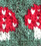 Autumn Toadstool Sock Knitting Pattern PDF. Socks 4ply Knitting.  PDF Pattern. - Image 8