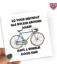 Racing bike birthday card - Image 2
