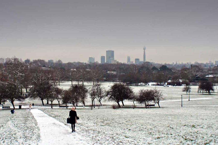 Primrose Hill Camden London Cityscape UK Photograph Print