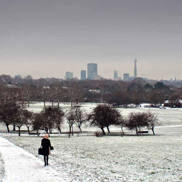 Primrose Hill Camden London Cityscape UK Photograph Print