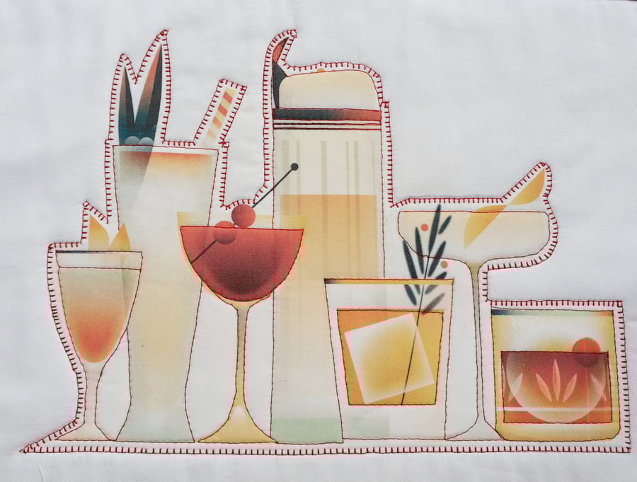 Cocktail Hour Table Runner - Banner