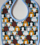 SALE Babies Cat Bib with Velcro Fastening - Image 2