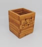 Decorative Storage Oak Box - West Highland Terrier (Young Westie) - Image 3