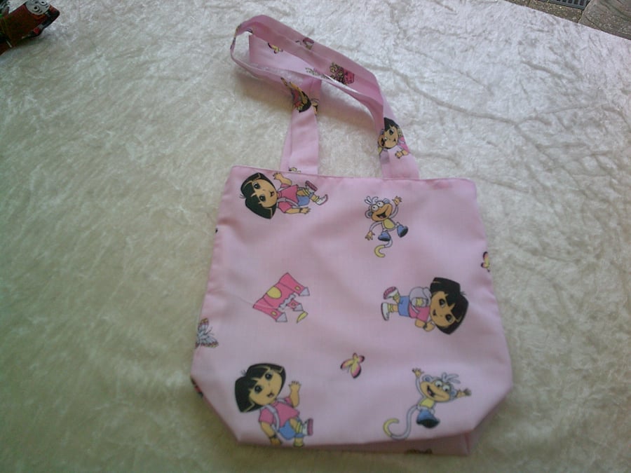 Dora The Explorer Fabric Bag