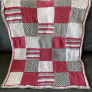 Hand Knitted Lap Blanket