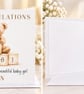 Personalised New Baby Girl Card - Congratulations Baby Card - Newborn Baby Card - Image 3