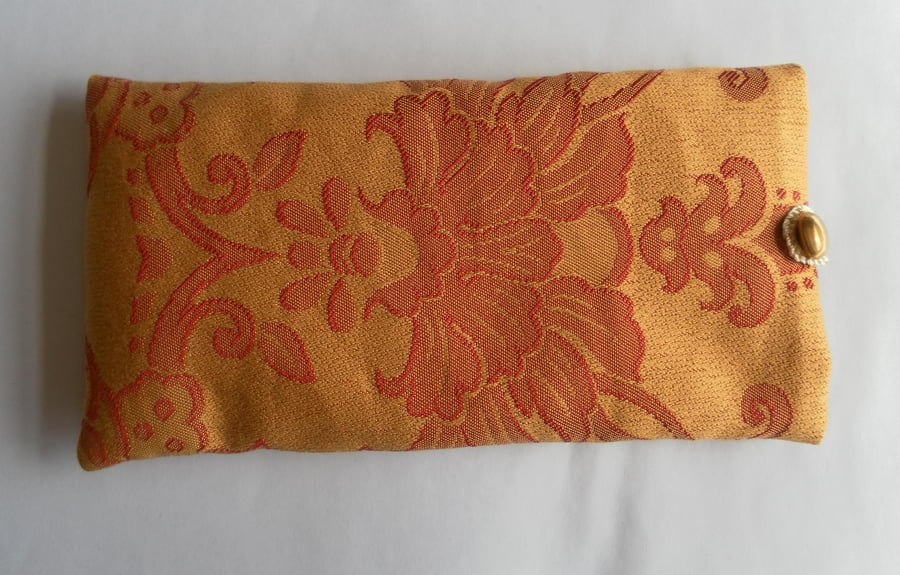 Red and Gold Glasses Case