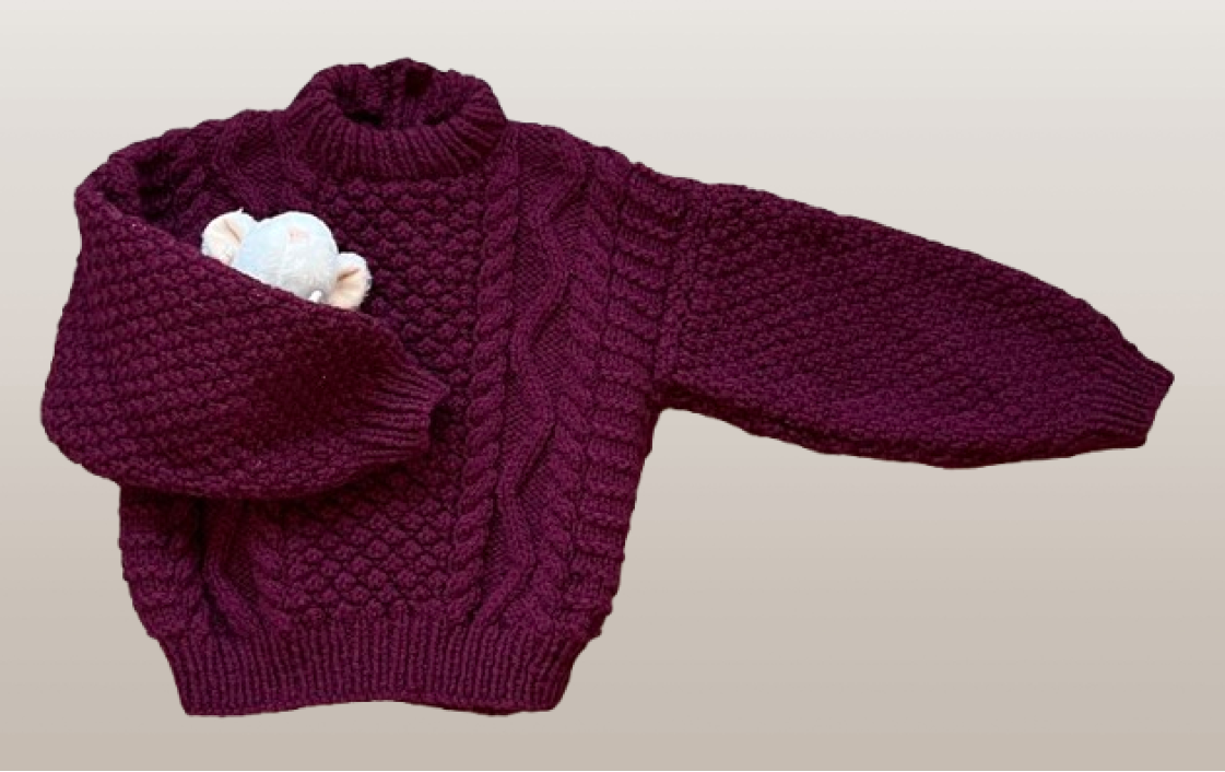 Neutral Gender Vintage Style Childs Jumper - Fits Age 2 - 3 years