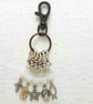 Crochet or knitting stitch markers - sets of 5 - Image 3