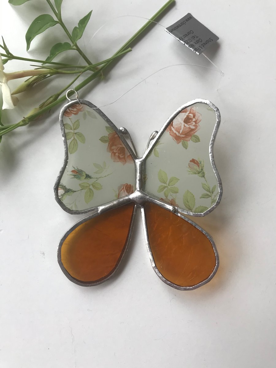 Stained Glass Butterfly 