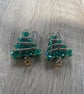Christmas tree earrings  - Image 4