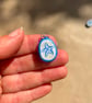 Cute Starfish Handpainted Air Dry Clay Pendant Charm - Image 3
