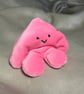 Pink Yetling, Mini Pocket Yeti, sensory worry pal, super soft squishy