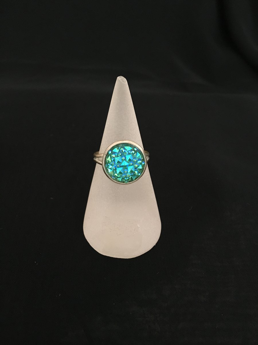Druzy Resin Ring 1