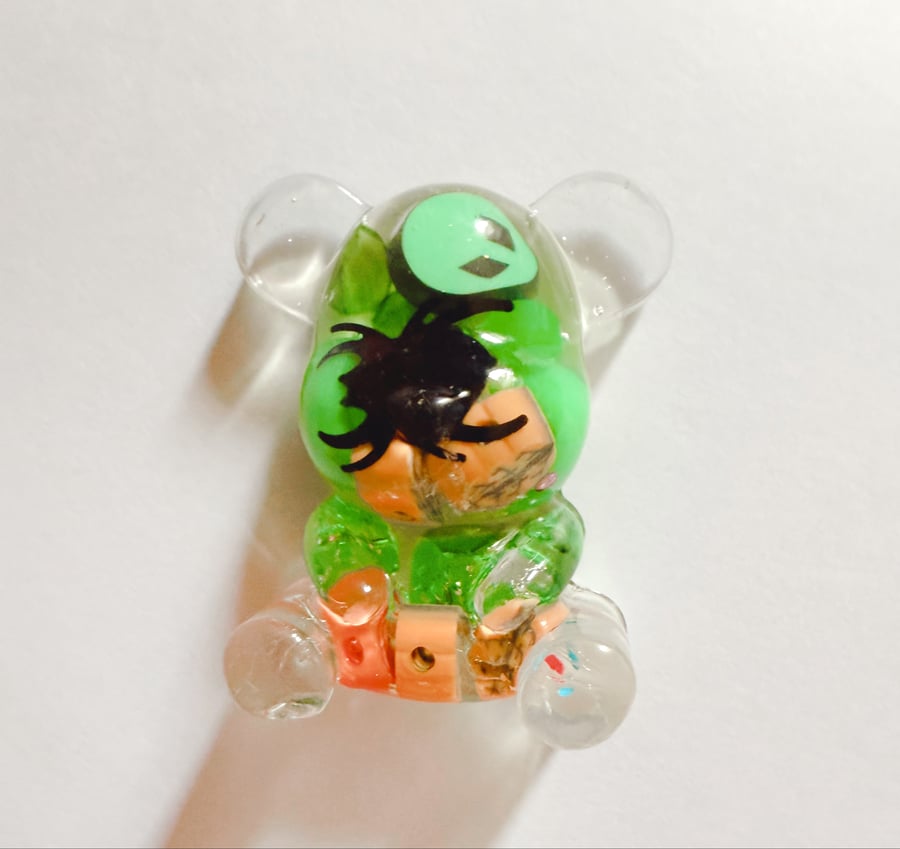 Halloween Worry Bear 