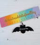 Halloween Personalised Bat Hanging decoration - Image 3