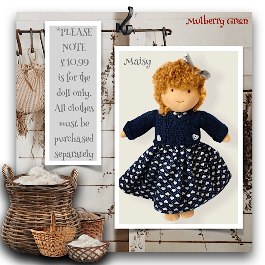 Maisy Maydew (Maisy Muffin) - a handcrafted doll