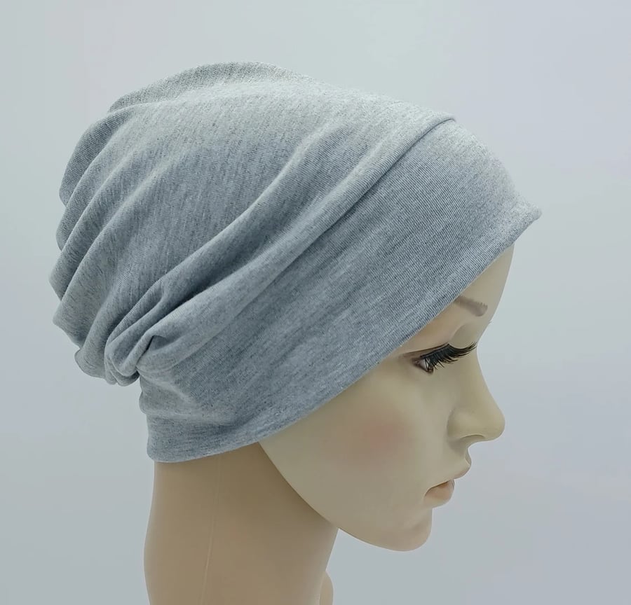 Chemo hat for women, lightweight beanie, viscose jersey head wear, nurse cap