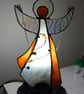 Guardian Angel  Stained Glass Suncatcher - Image 3