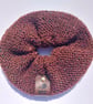 Hot Chocolate XL Scrunchie Hair Tie multi coloured bobble 