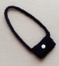 KNITTING PATTERN PDF Black Bag for Doll - Image 3
