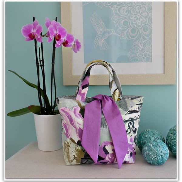 PDF Reversible Tied Tote Bag by Lillyblossom