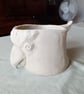 Cockatoo Ceramic Pot - Handmade - Image 9