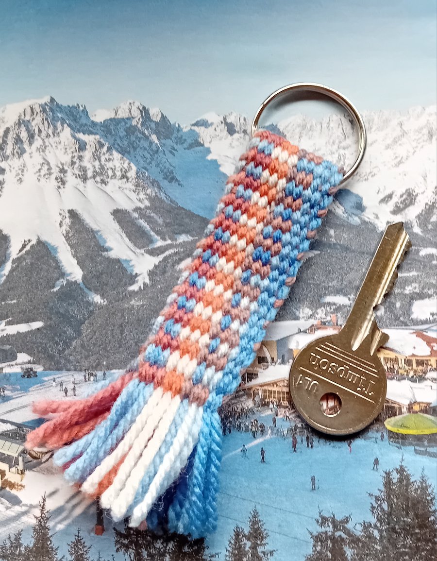 Handwoven keyring