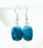 Crazy blue agate earrings - Image 5