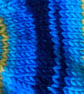 Blue eyed baby hat, hand-knitted - Image 3