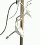 Dandelion seed eardrop made from Silver - Image 3