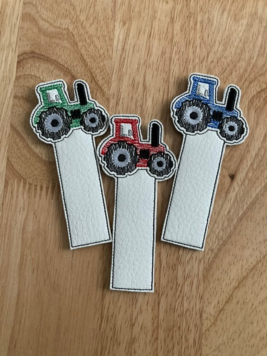 980  Sketchy tractor bookmark