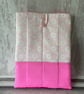 Tablet Bag - Pink Daisy and Polka Dots - PB5 0021