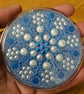 Hand painted dot mandala coaster - Image 2