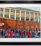 Liverpool. Retro Anfield. Football Club F.C Stadium Art Print 14" x 11" Frame 