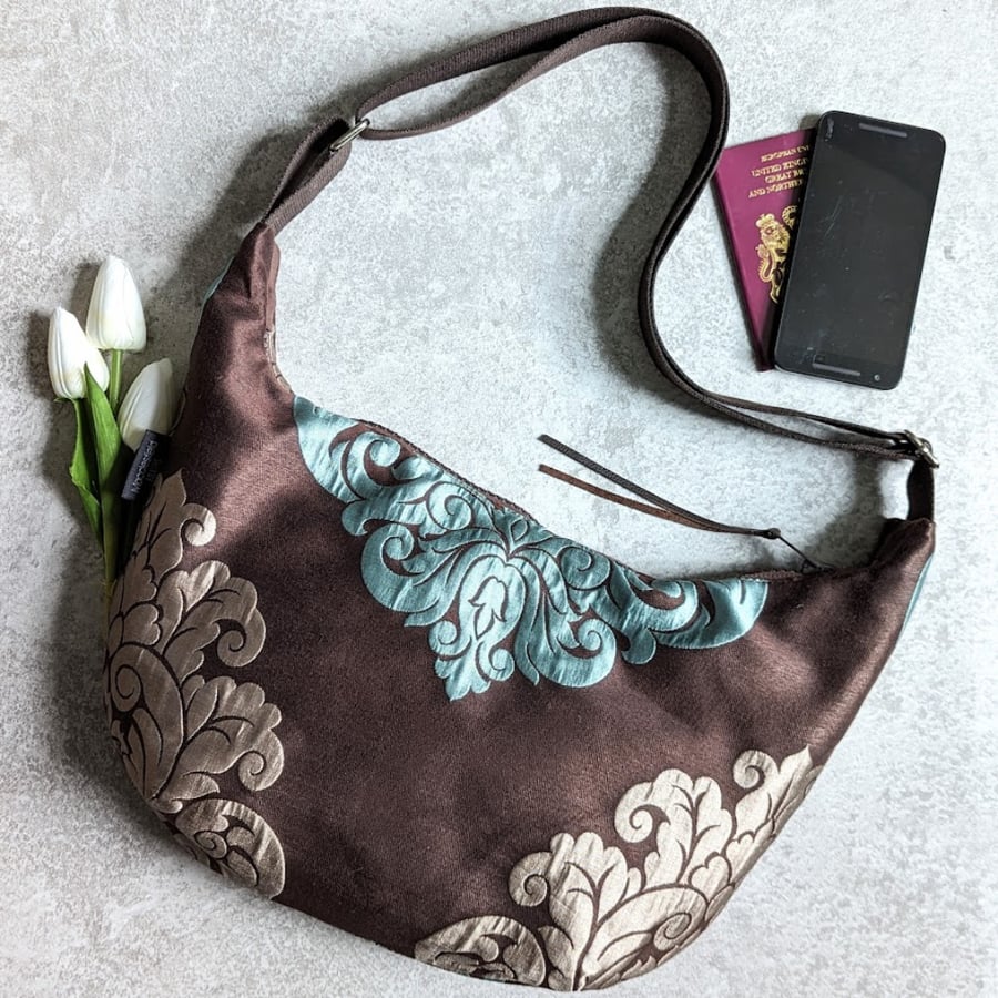 Turquoise cheap hobo bag