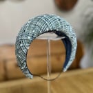 Tweed Headband for Winter Formal Occasionwear - Couture Millinery