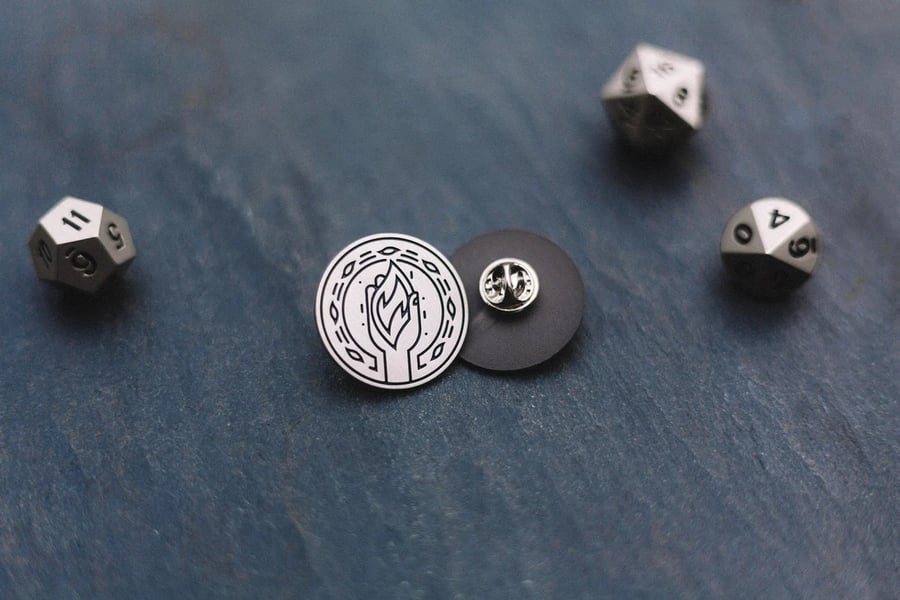 Sorcerer Enamel Pin - accessories for D&D players